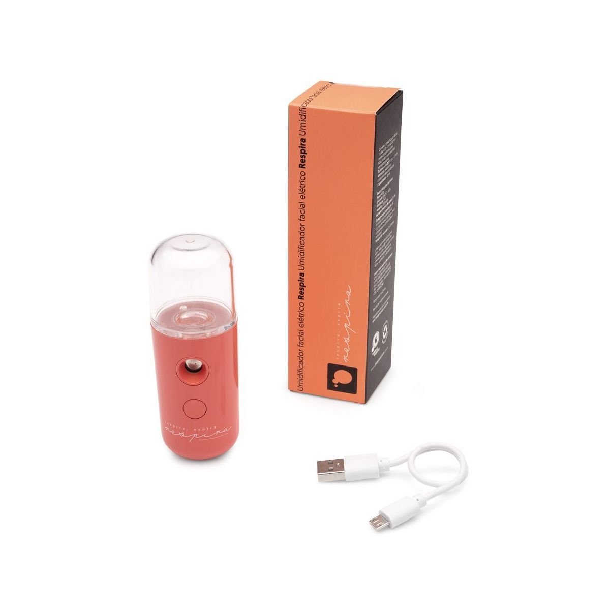 Umidificador Facial Respira Laranja 4