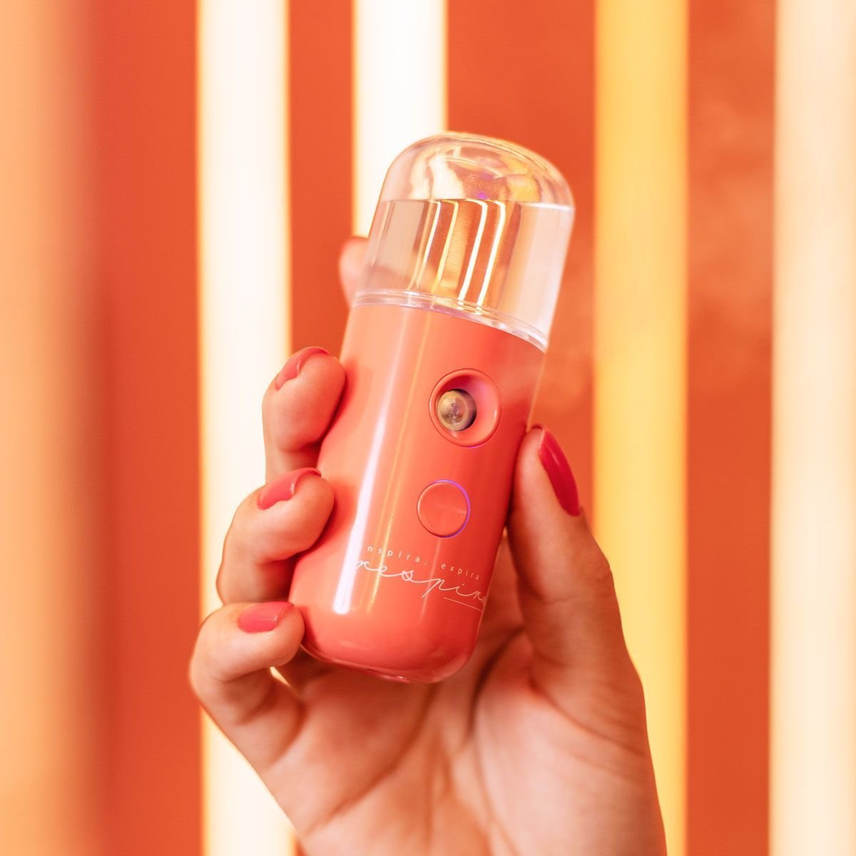 Umidificador Facial Respira Laranja 6