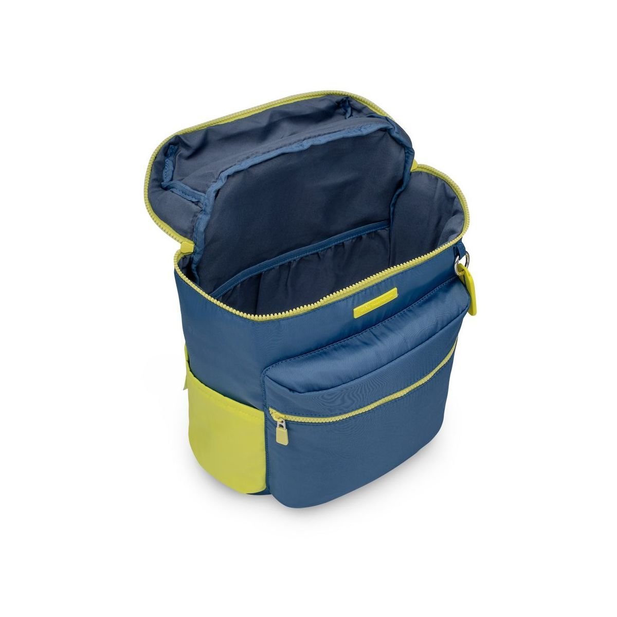 Mochila daily azul e neon Multicores 4