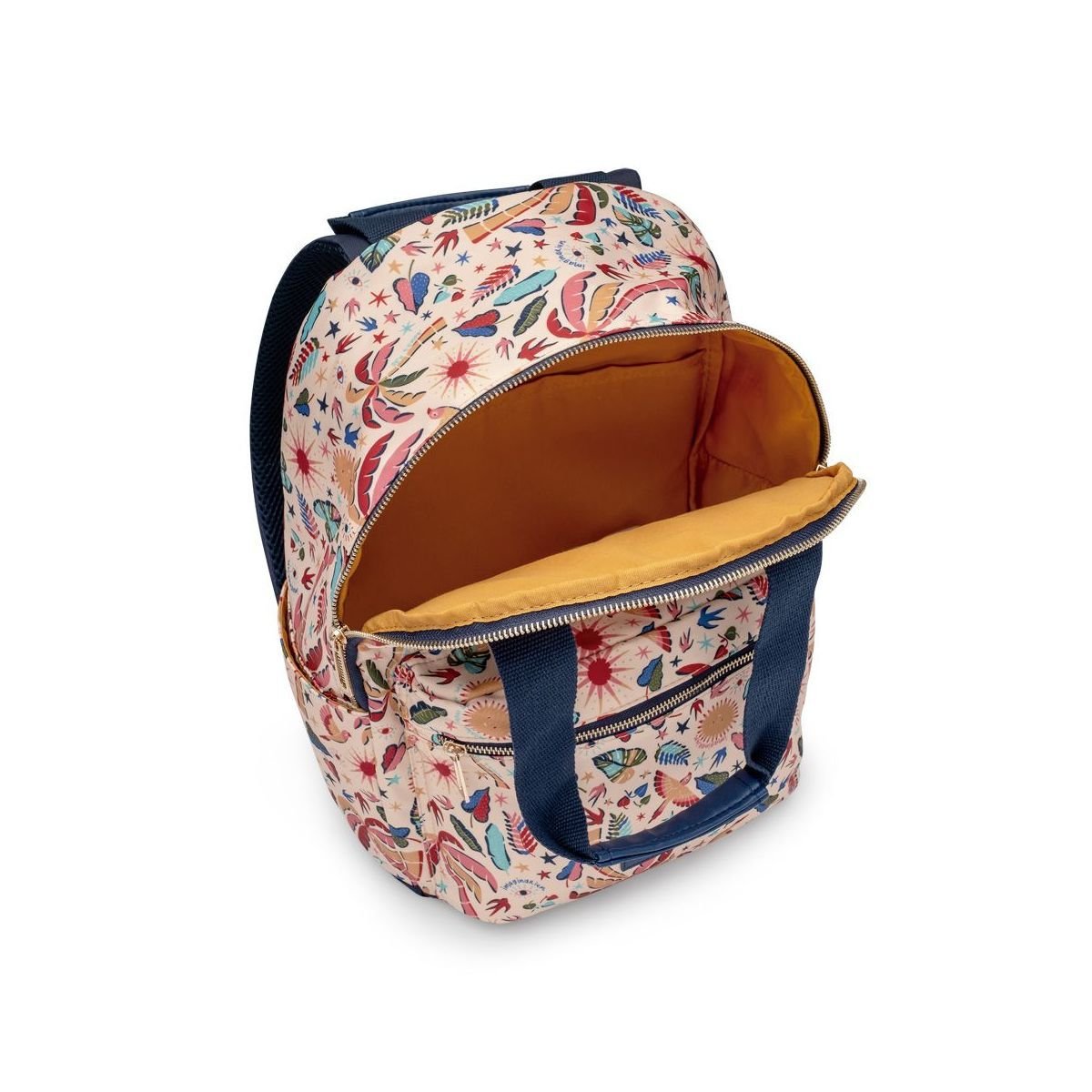 Mochila Laptop Alcas Seu Tempo Multicores 4