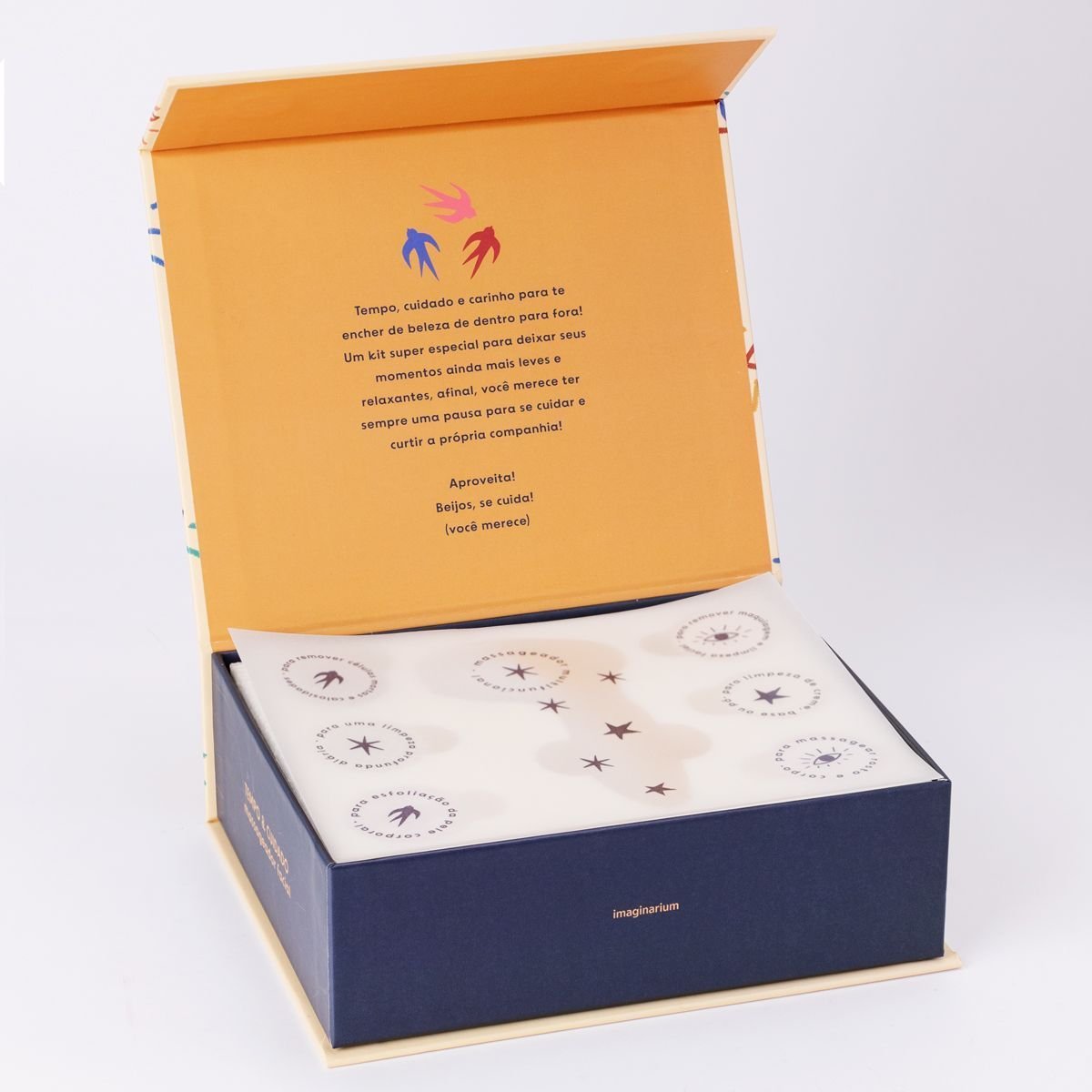 Massageador Facial Tempo e Cuidado Bege 2