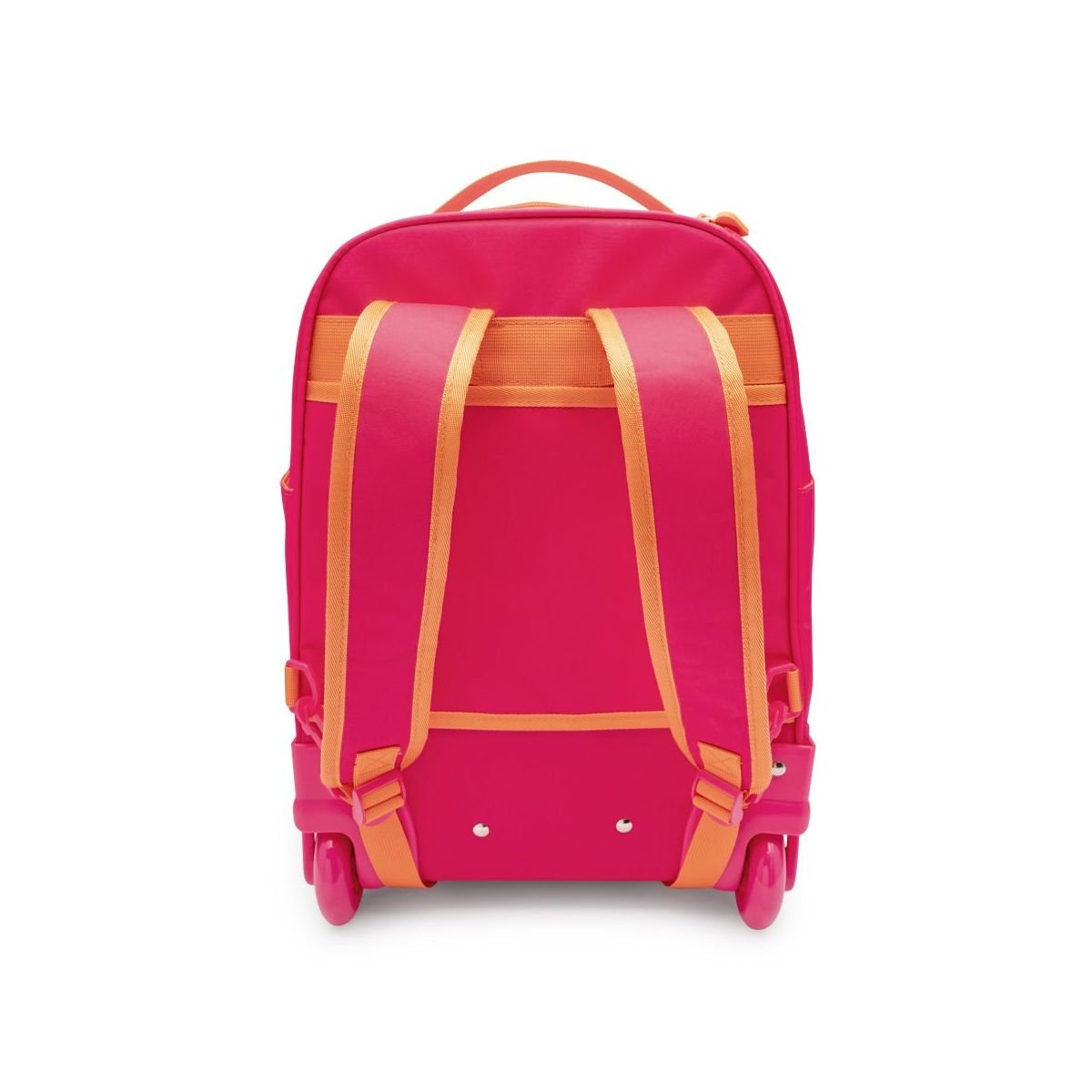 Mochila rodinha rosa glitter adesivos Rosa 4