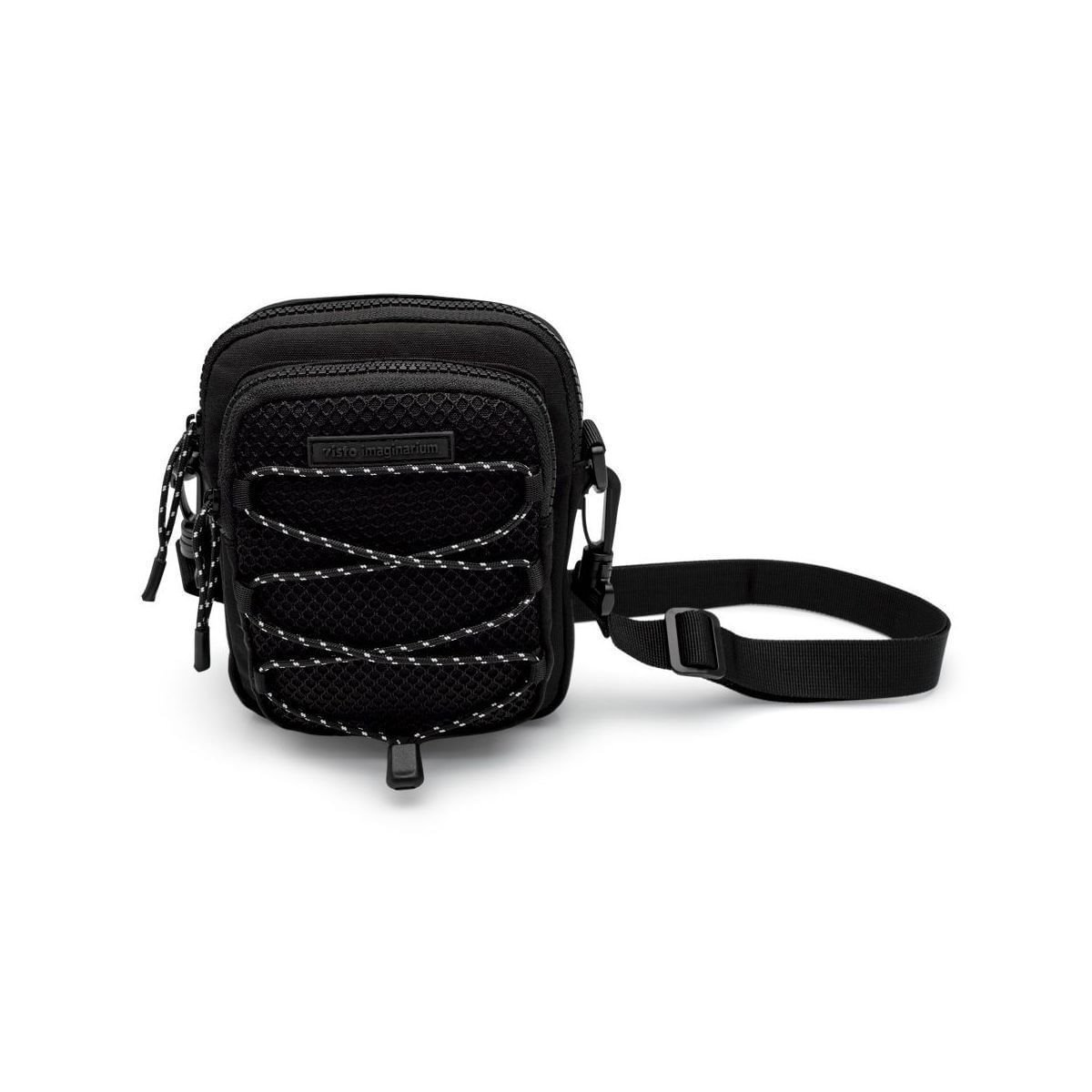 Shoulder Bag Mesh Preto Preto 1