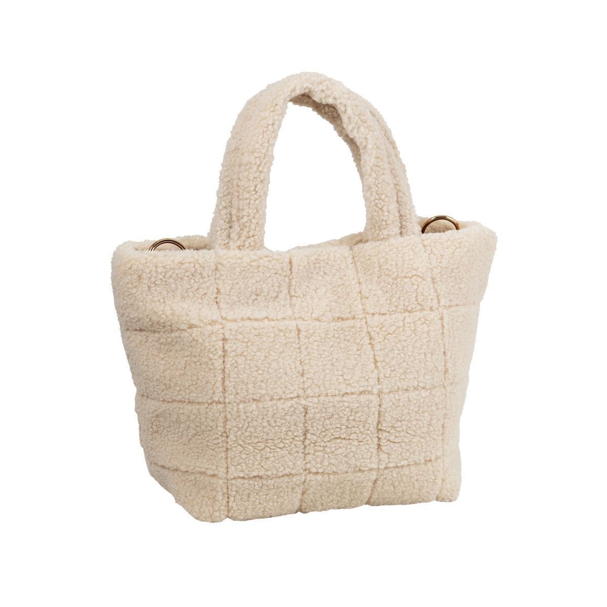 Bolsa Crossbody Sherpa Clara Bege 3