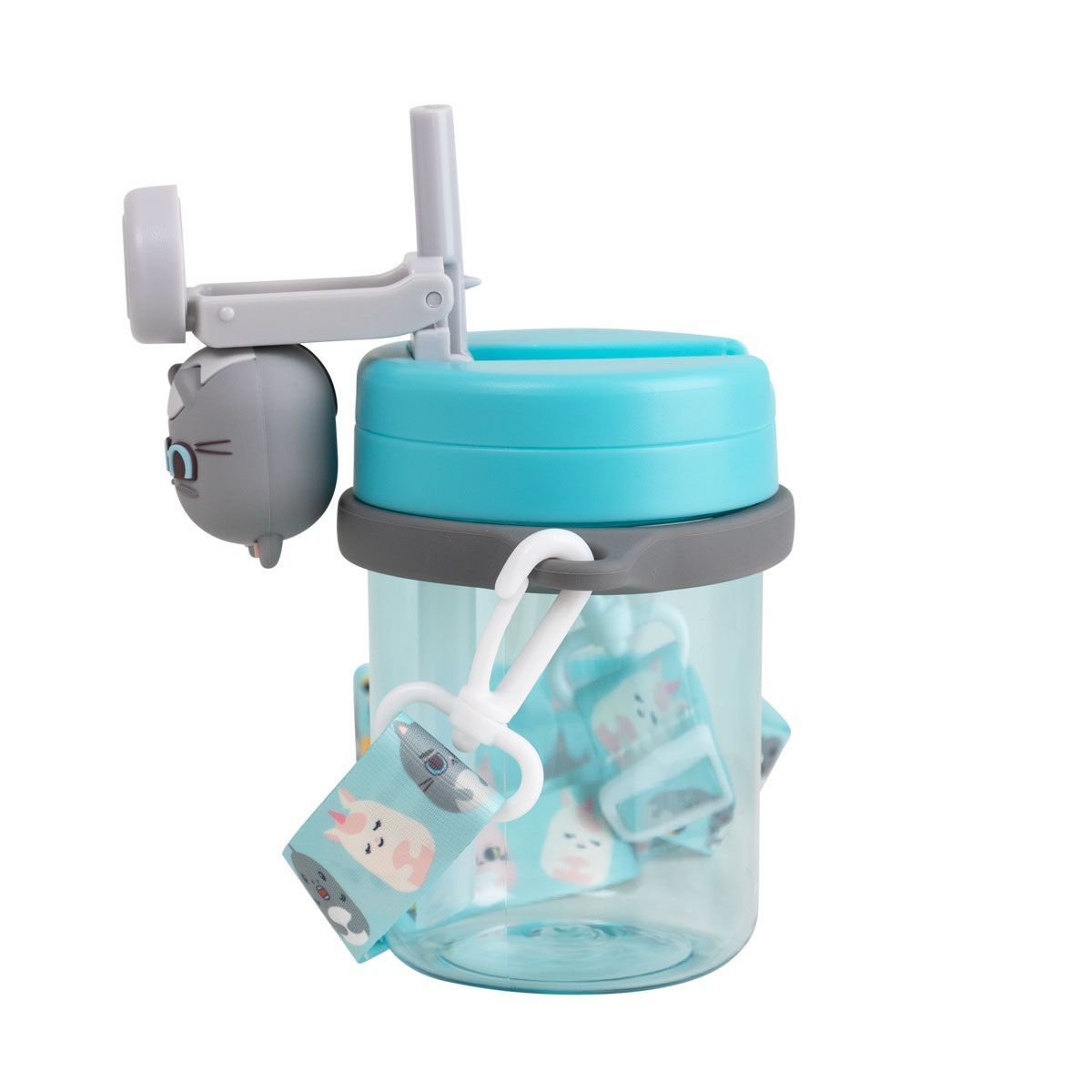 Garrafa Plástica com Alça Boris ÚNICO 1