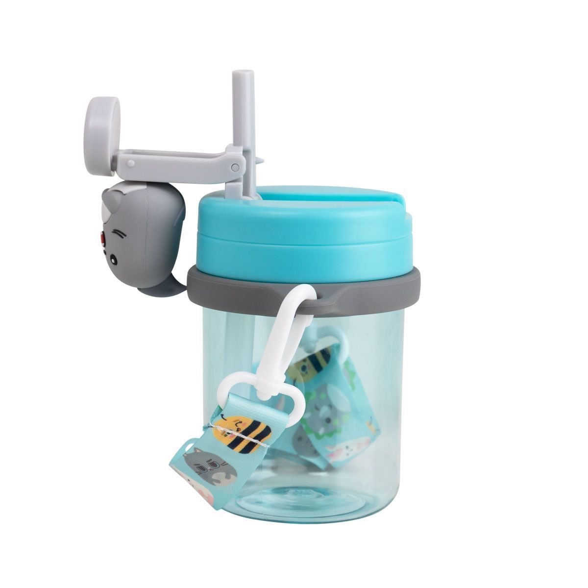 Garrafa Plástica com Alça Tuba ÚNICO 2