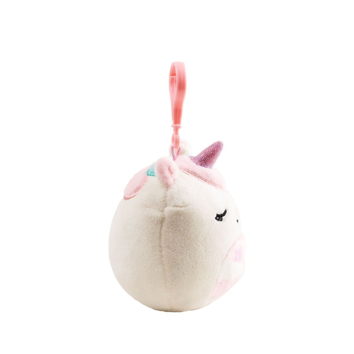 Chaveiro Pelucia Unicornio Rosa 2