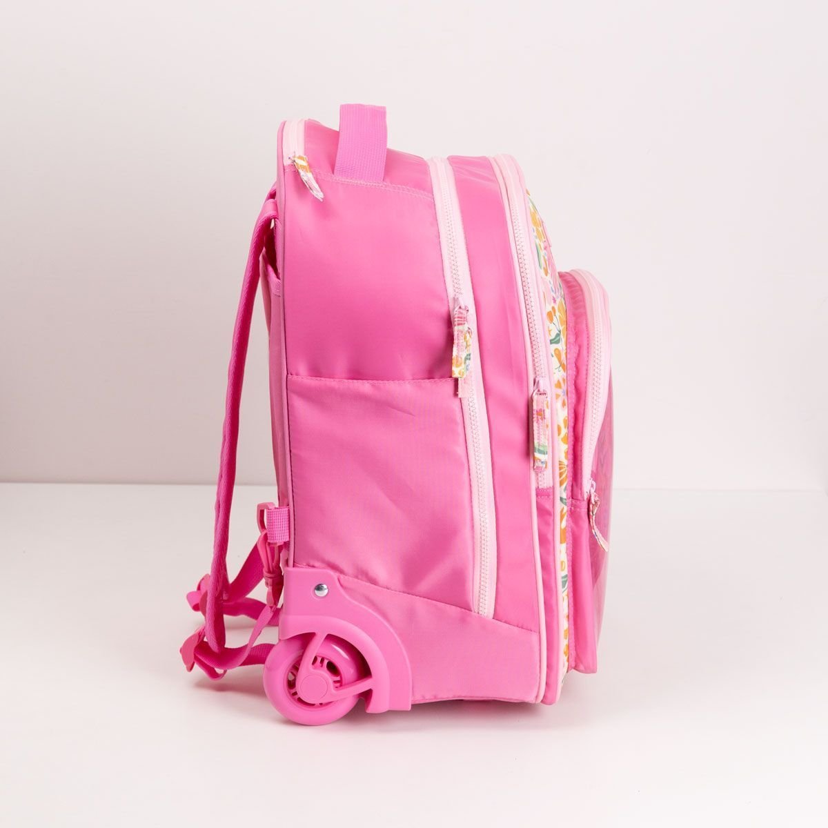 Mochila Rodinha Positividade Ludica Rosa 3