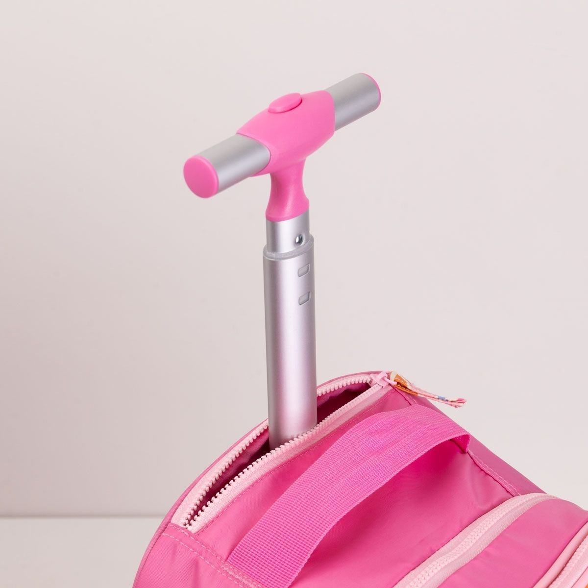 Mochila Rodinha Positividade Ludica Rosa 6