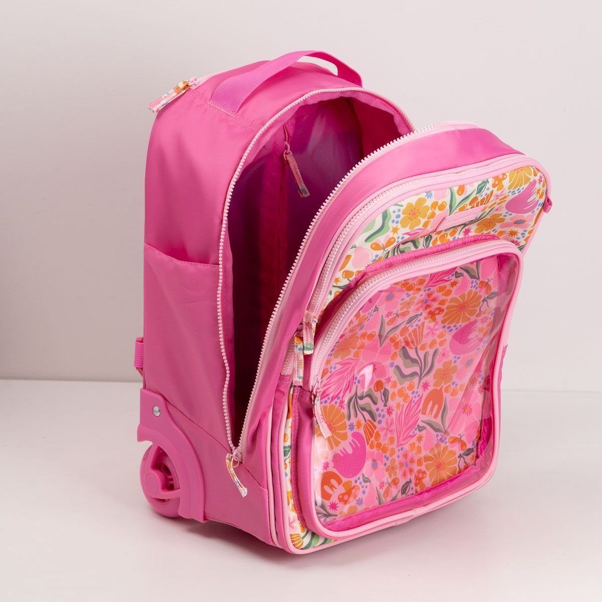 Mochila Rodinha Positividade Ludica Rosa 7