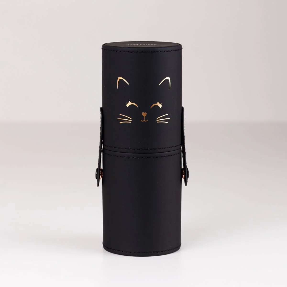 Kit Pincel Com Case Gatinho Preto 1