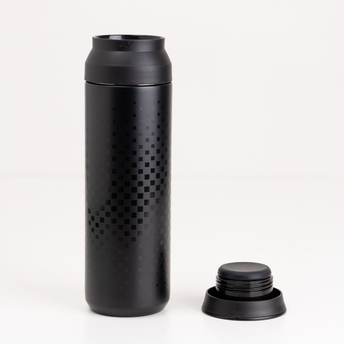 Garrafa Térmica Geométrica Preto 2