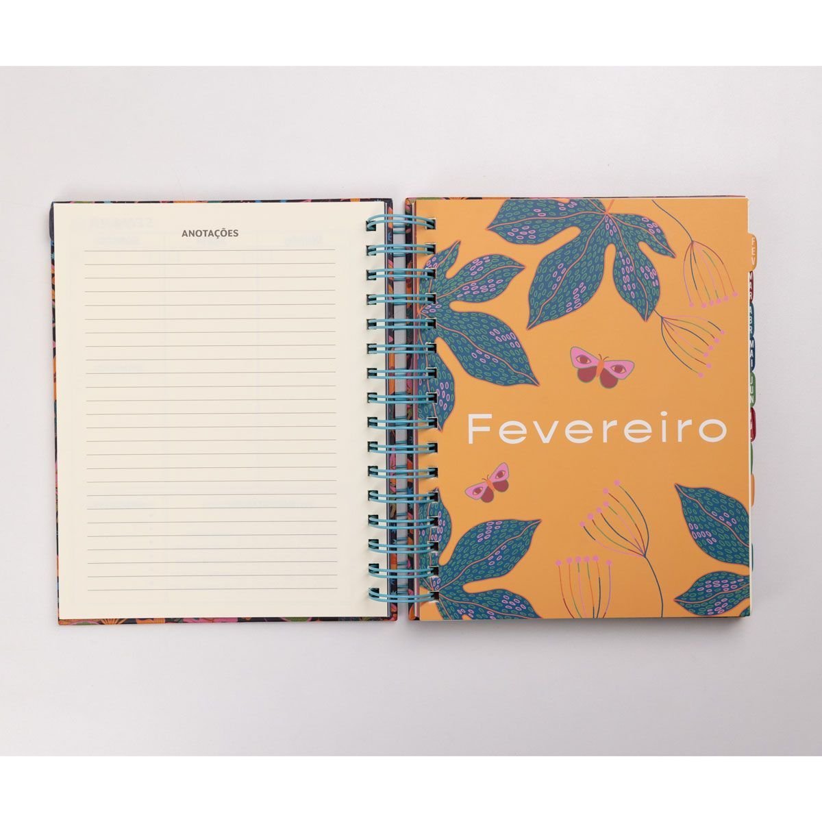 Planner Estampa Beija Flor ÚNICO 4
