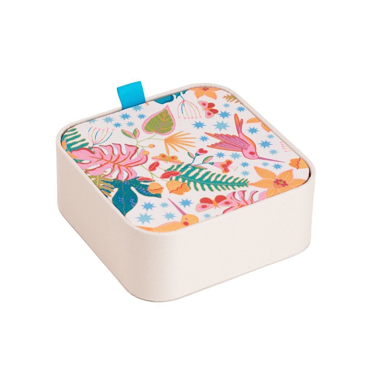 Porta Bijoux Beija Flor Bege 2