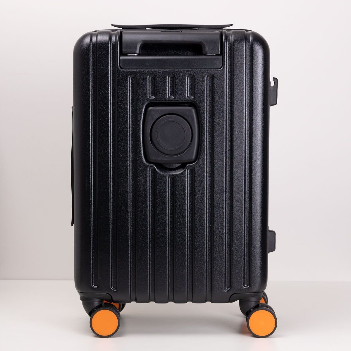 Mala de Viagem Preta Com Adesivos Preto 6