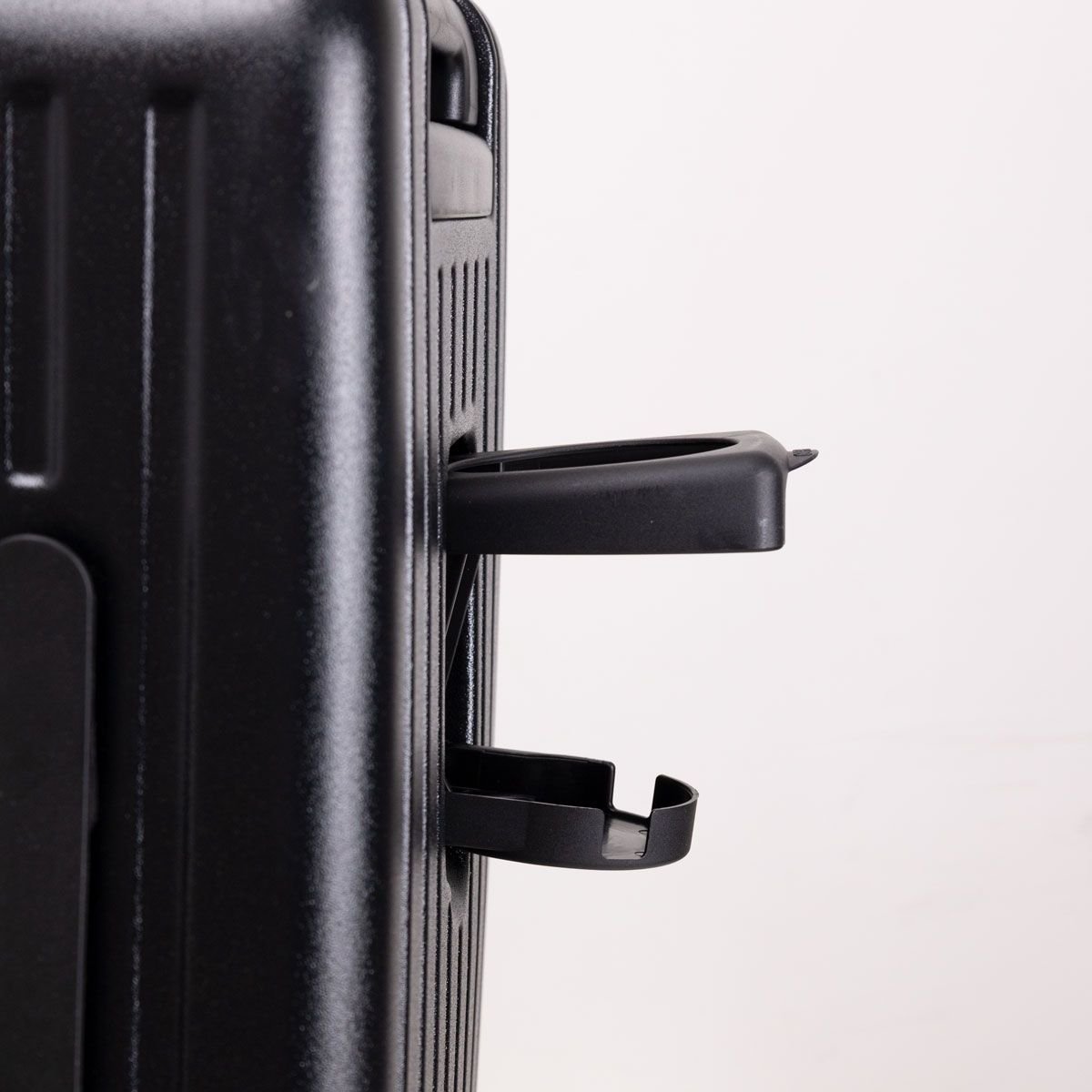 Mala de Viagem Preta Com Adesivos Preto 7