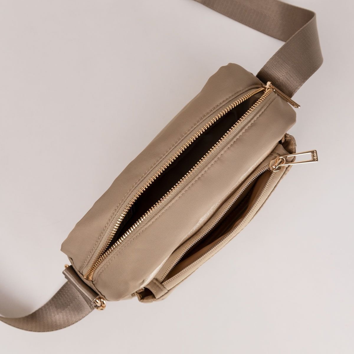 Bolsa Crossbody Box Clara Com Pu Dourado Dourado 3