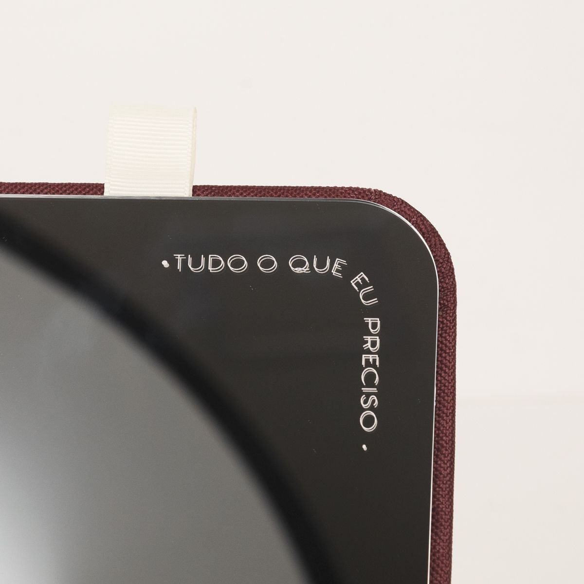 Porta Bijoux Com Espelho Que Eu Preciso Vermelho 4