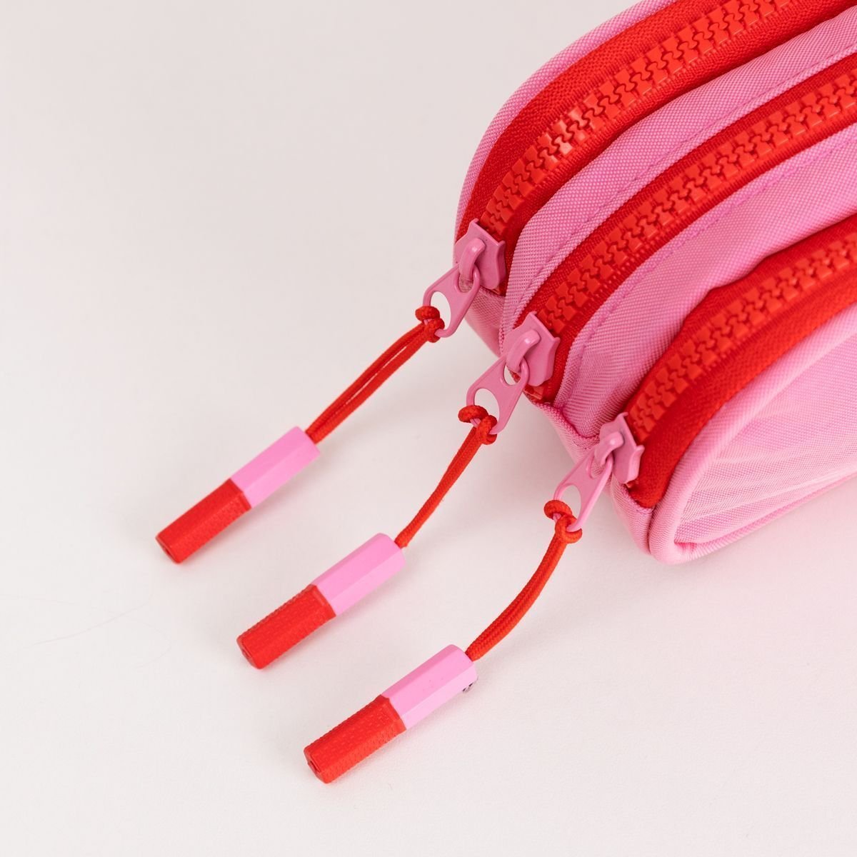 Estojo Bolsos Rosa e Vermelha ÚNICO 3