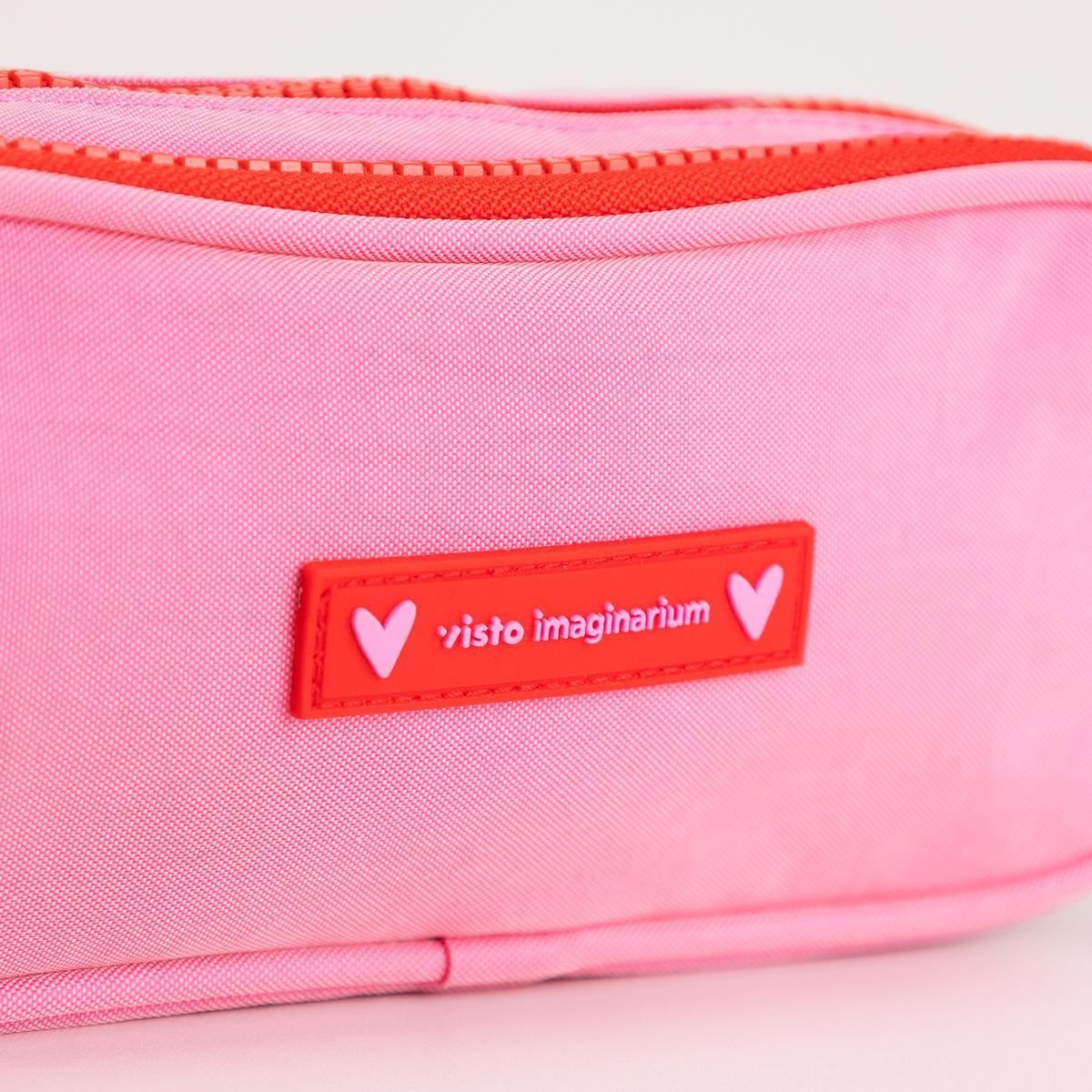 Estojo Bolsos Rosa e Vermelha ÚNICO 7
