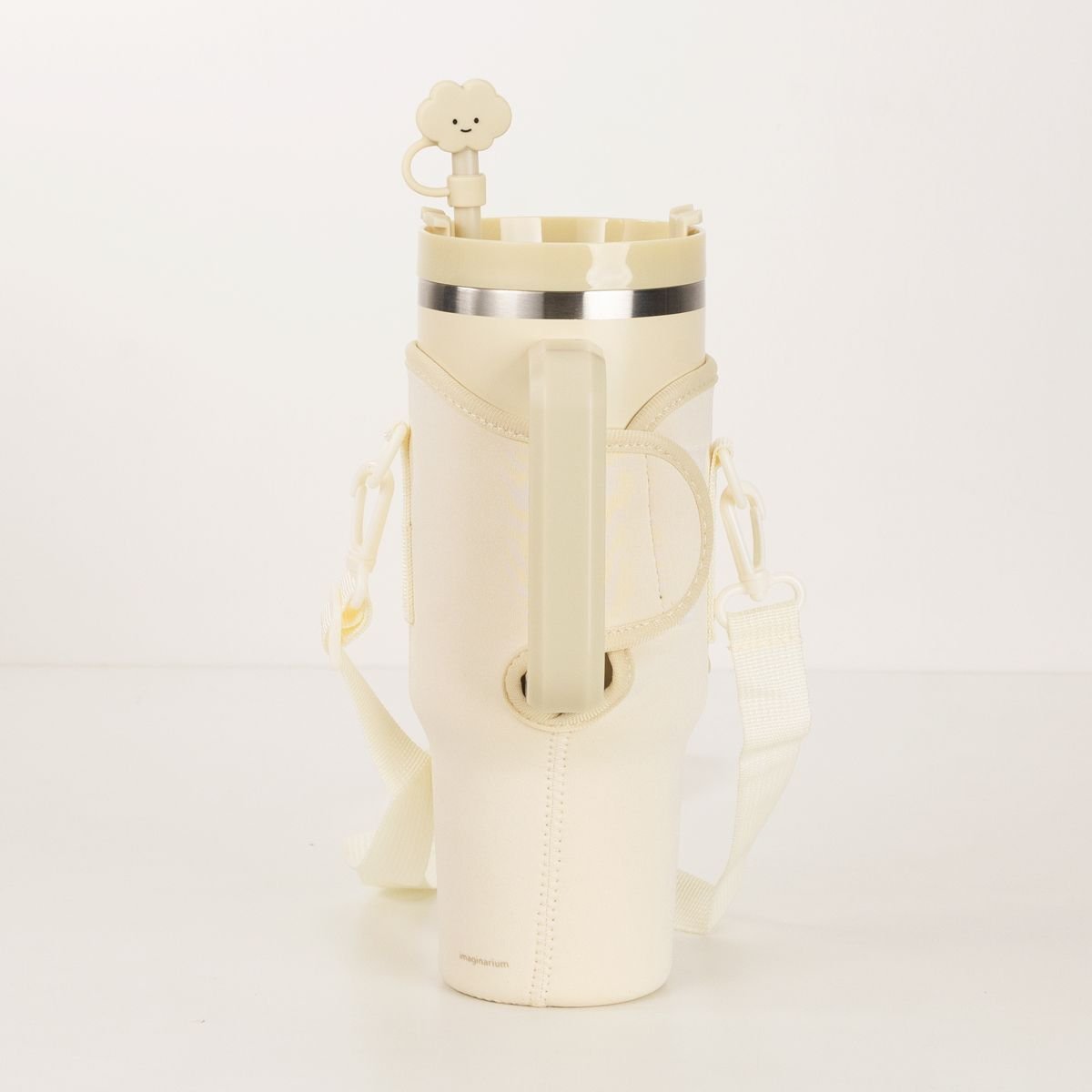 Copo Térmico Com Canudo e Case 24 Horas Bege 4