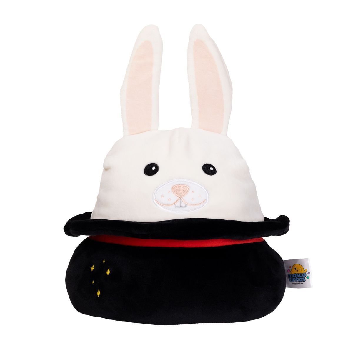 Pelúcia 2 Em 1 Coelho e Cartola