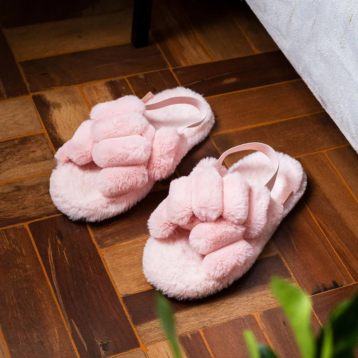 Pantufa Com Bag Recarregada Rosa 2
