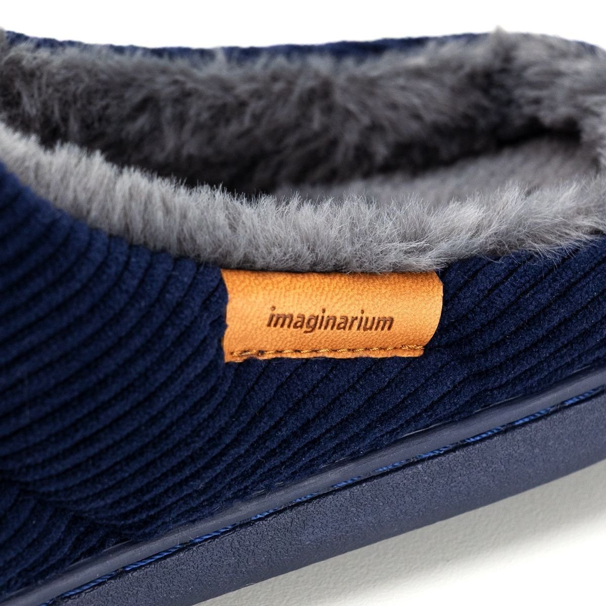 Pantufa Masculina Sola Emborrachada Azul Azul 5