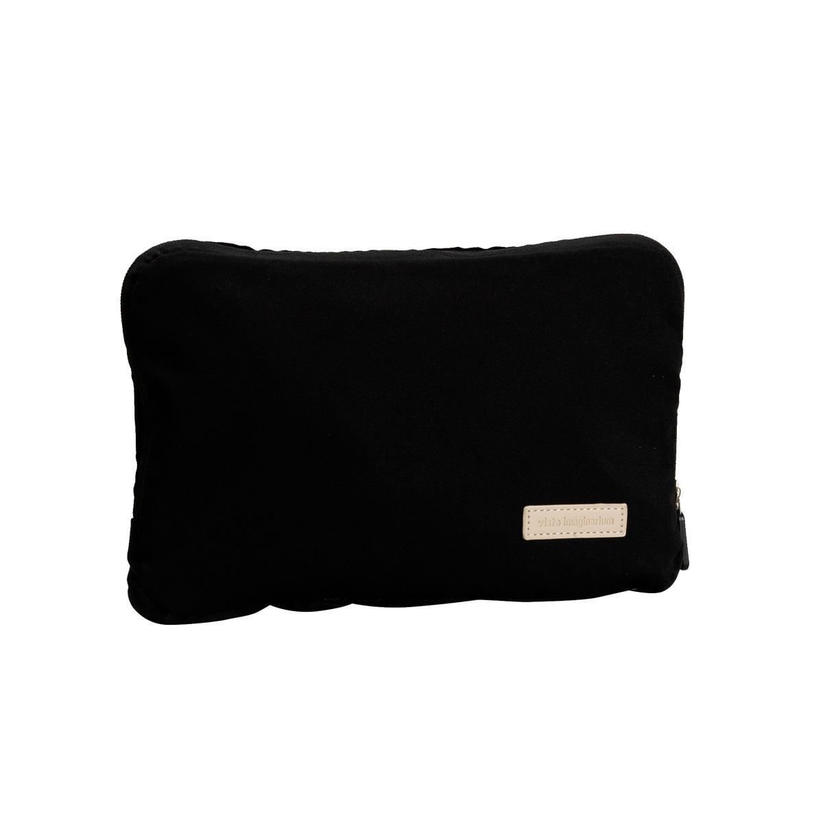 Mochila Dobrável Preta Preto 2