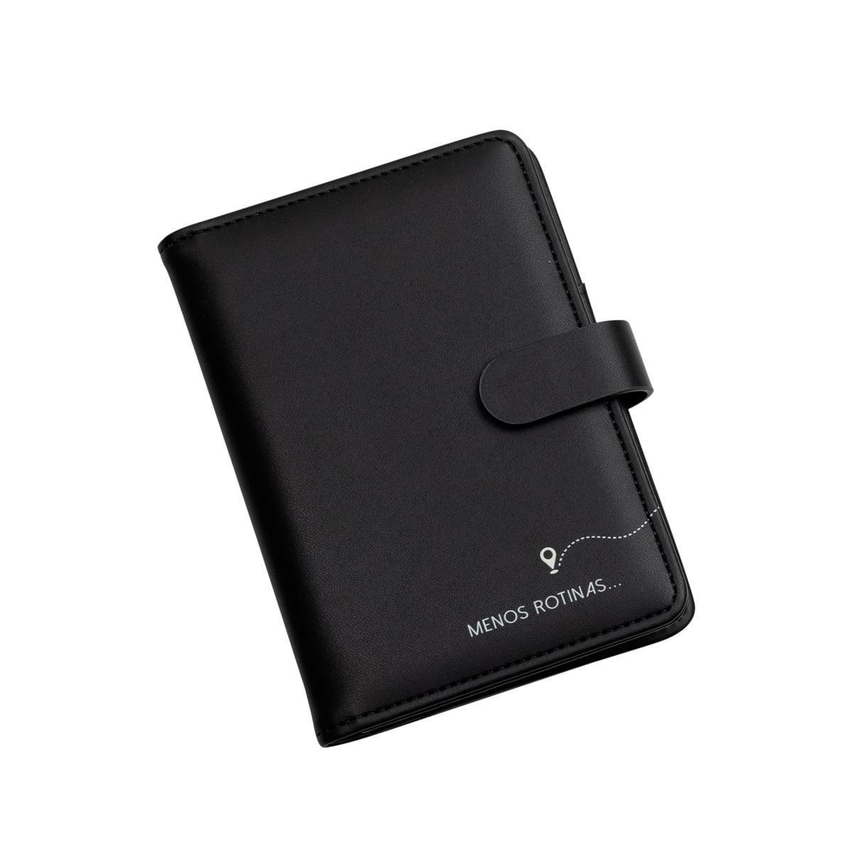 Porta Passaporte e Tags de Mala Mapa