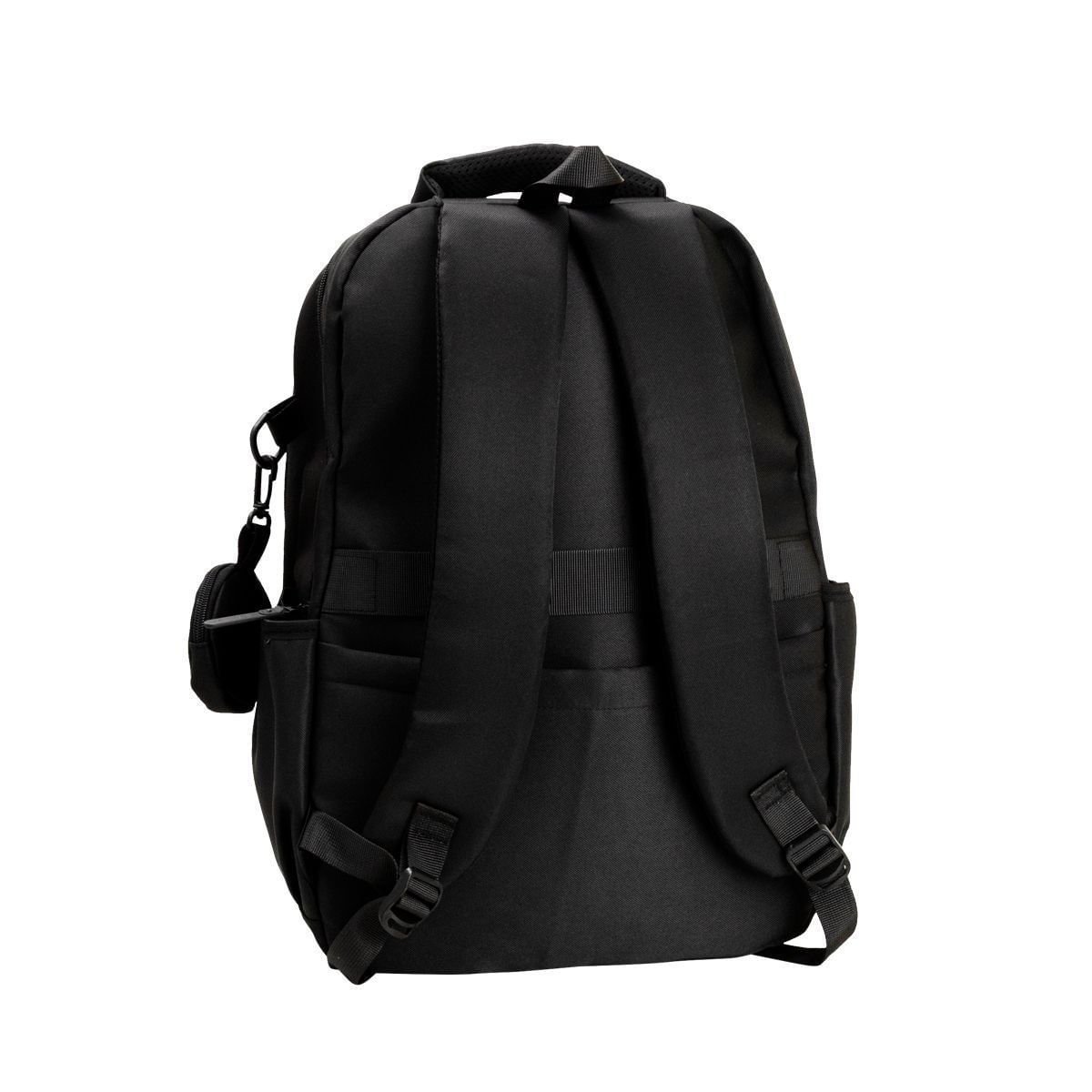Mochila Laptop Com Acessório Preta Preto 2