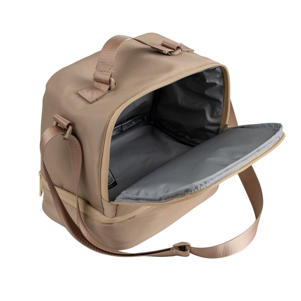 Bolsa Térmica Nova Puffer Clara Bege 3