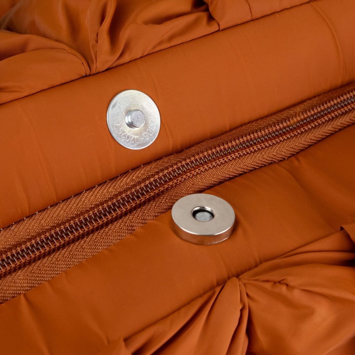 Bolsa Puffer Alças Marrom Marrom 5