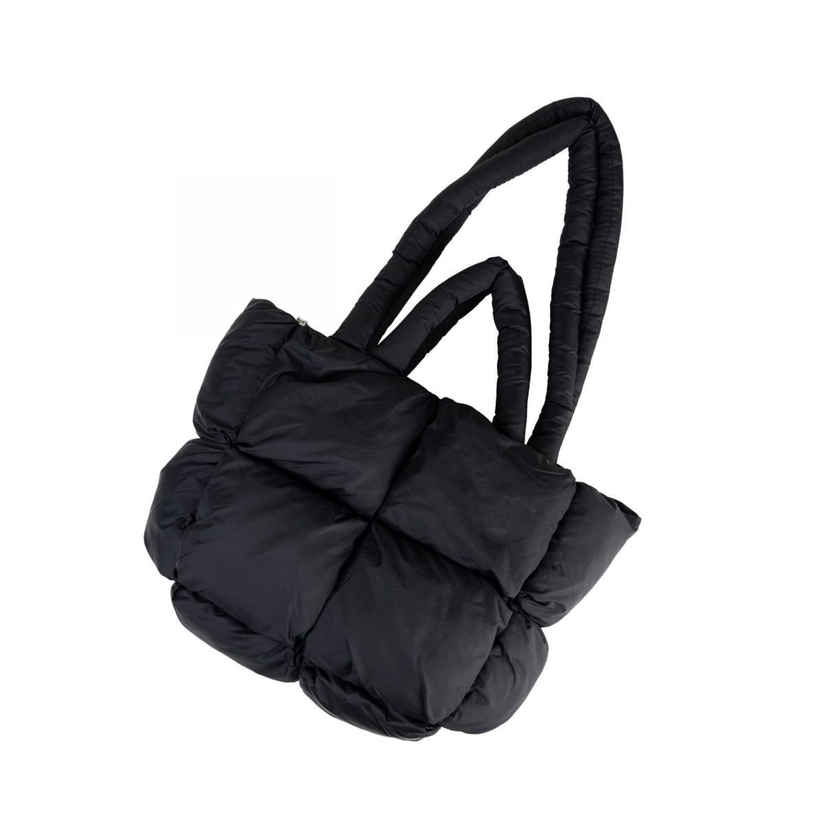 Bolsa Puffer Alças Preta Preto 4