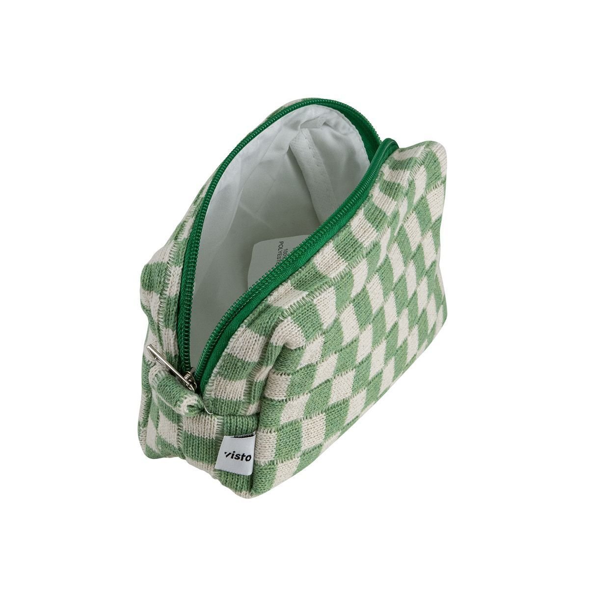 Necessaire Xadrez Verde M Verde 2