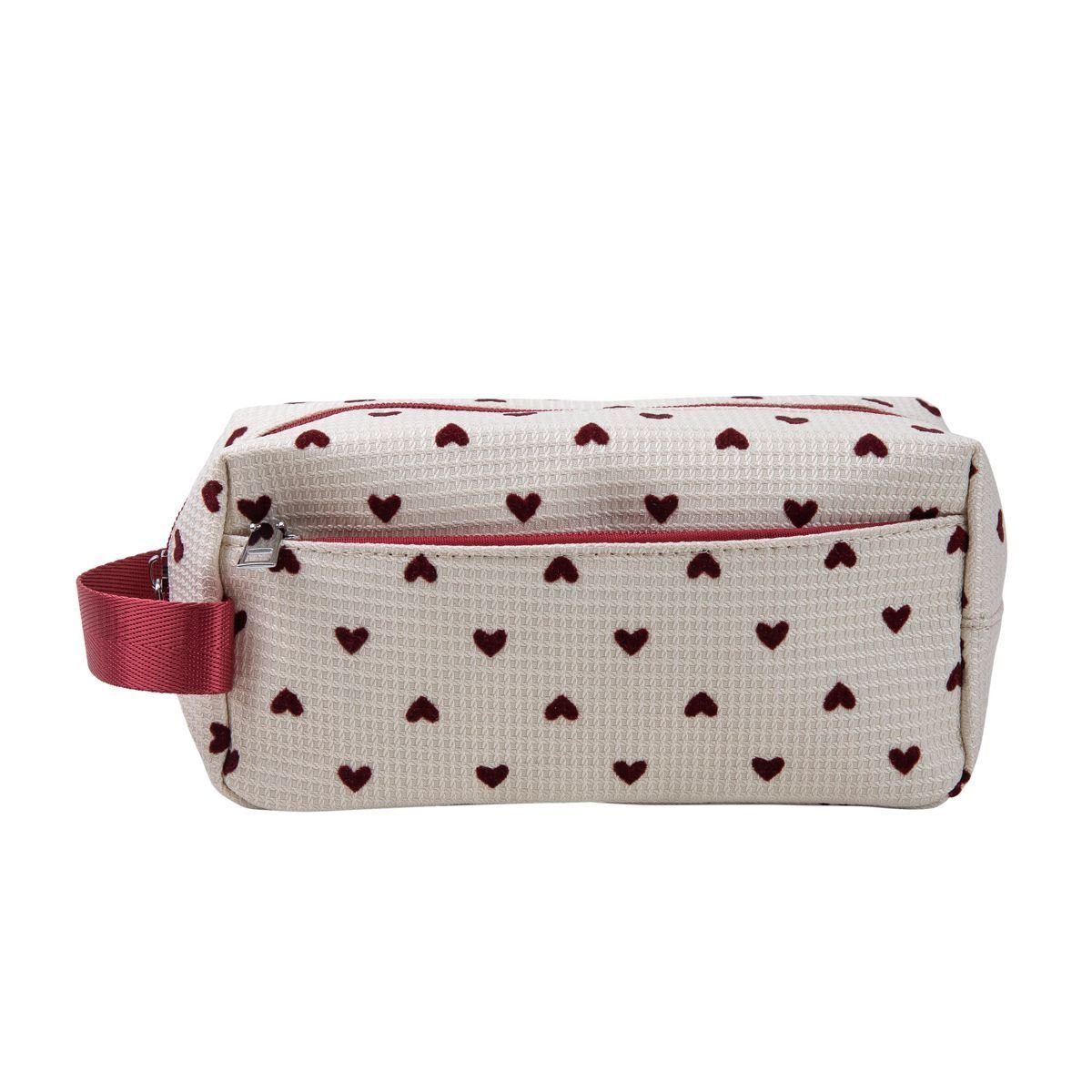 Necessaire Bolso Frontal Coração