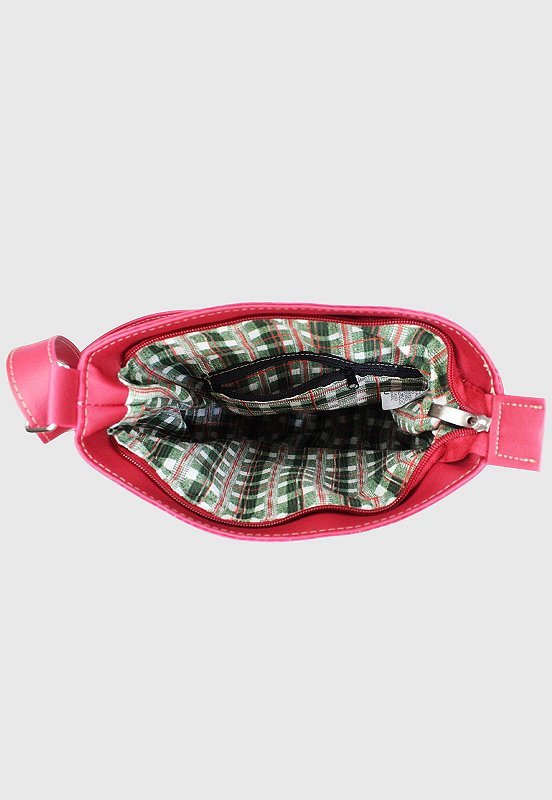 Lennas Bolsa Transversal Feminina Masculina Vermelha L012 Vermelho 5