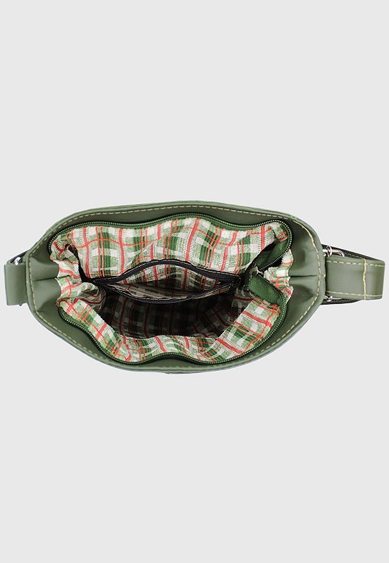 Lennas Bolsa Transversal Feminina Masculina Verde L012 Verde 5