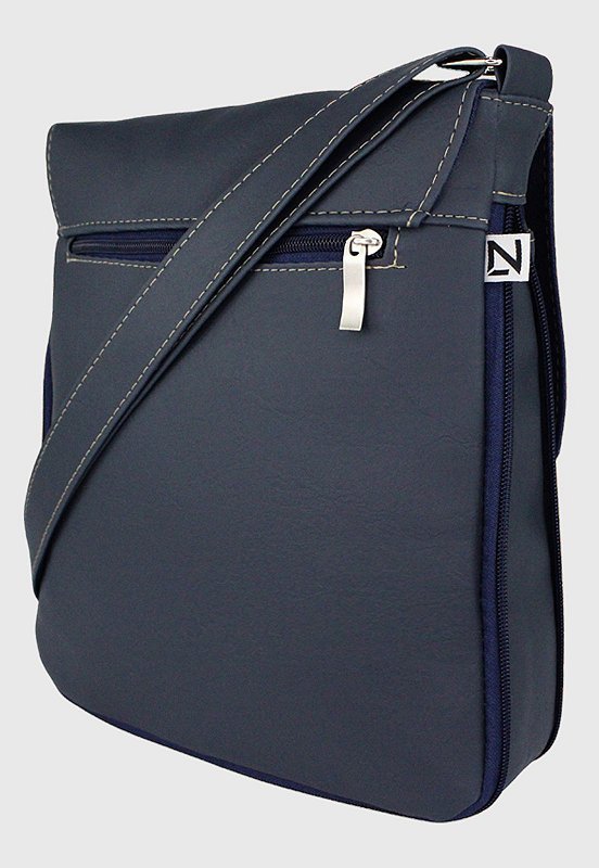 Lennas Bolsa Transversal Feminina Masculina Azul L012 Azul 3