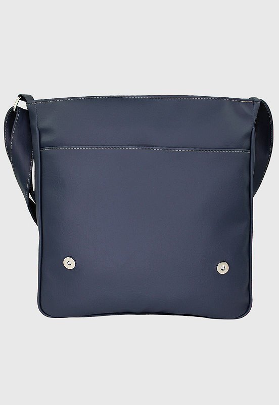 Bolsa Pasta Lennas Transversal Masculina Feminina Azul L045 Azul 4
