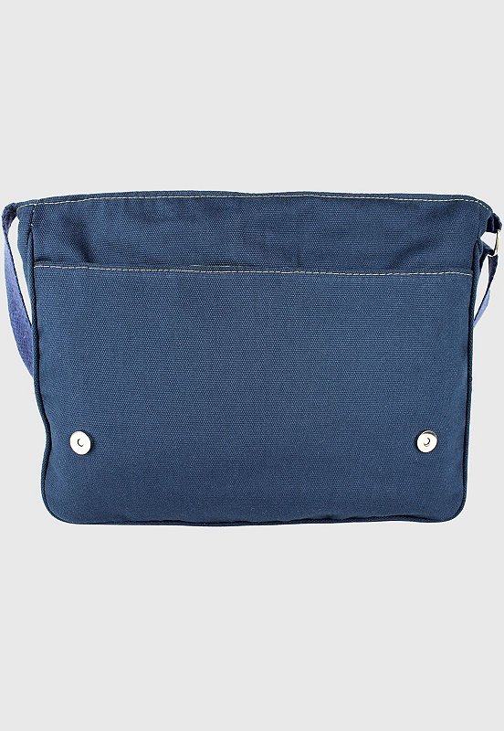 Lennas Pasta Carteiro de Lona Classic Azul L082 Azul 3