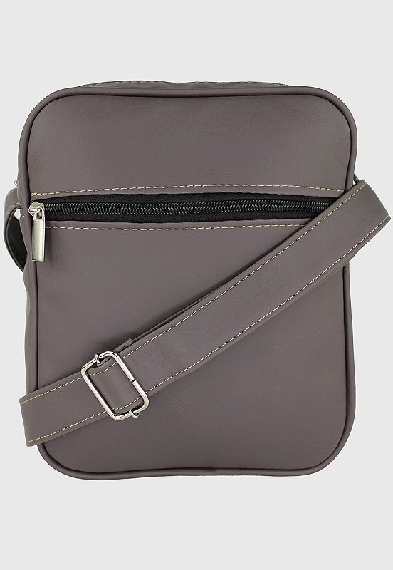 Lennas Shoulder Bag Bolsa Transversal Pequena Cinza L084 Cinza 1