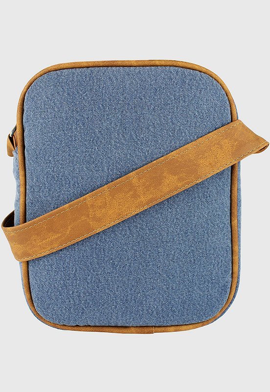 Lennas Shoulder Bag Bolsa Transversal Jeans Delave Pequena L084 Azul 3