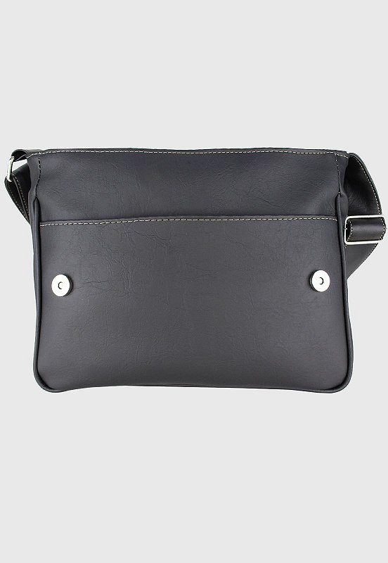 Lennas Pasta Mini Carteiro Bolsa Transversal Preta A004 Preto 3