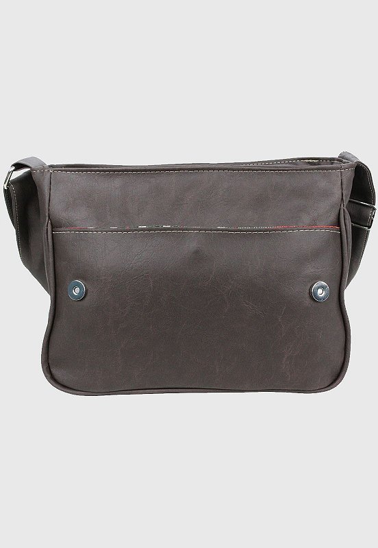 Lennas Pasta Mini Carteiro Bolsa Transversal Marrom A004 Marrom 3