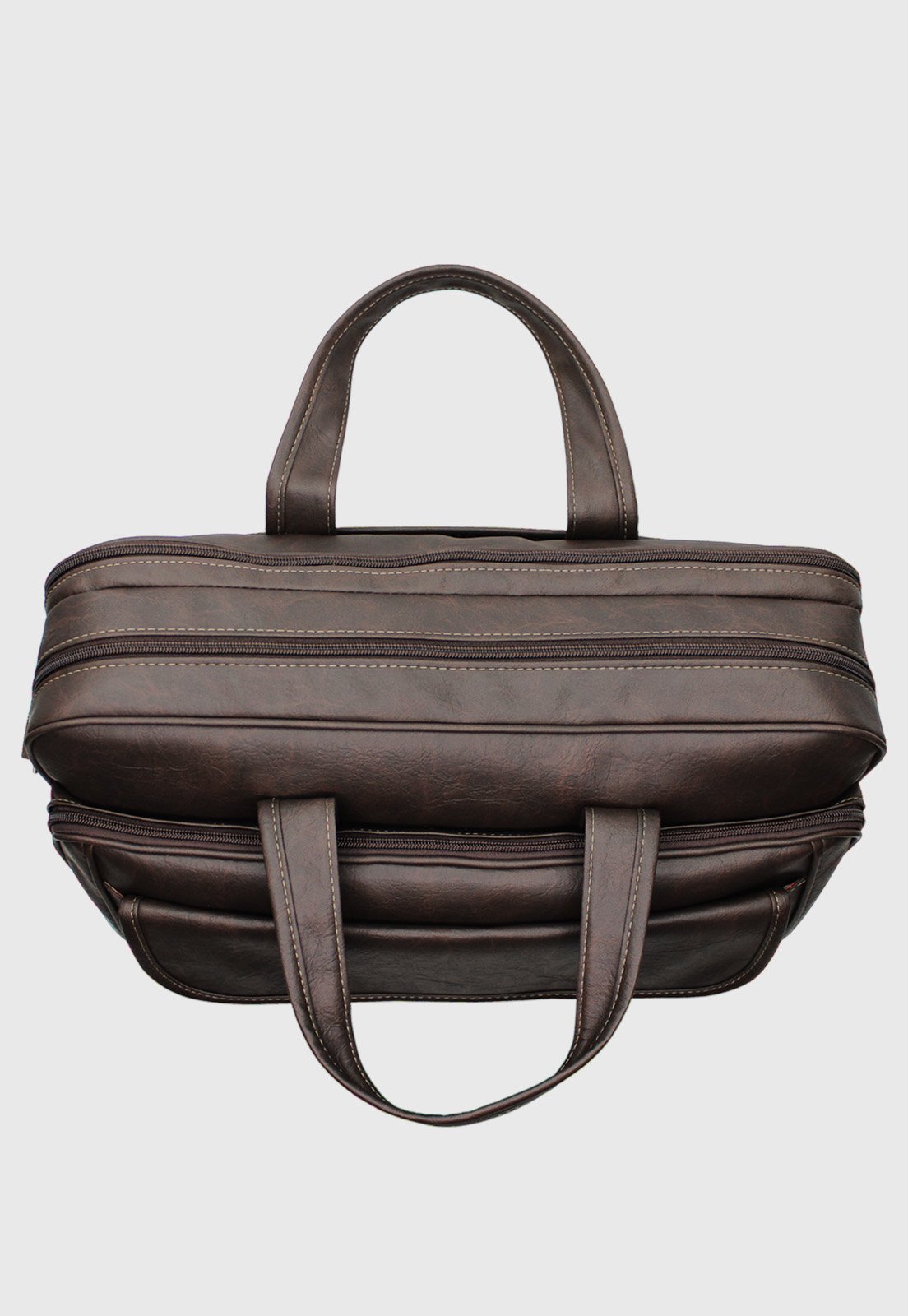 Lennas Bolsa de Mao Pasta Transversal Executiva para Notebook Marrom A013 Marrom 6