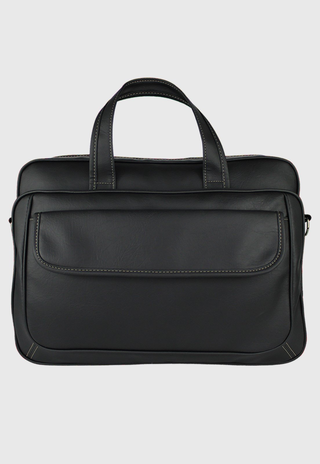 Lennas Bolsa de Mao Pasta Transversal Executiva para Notebook Preta A013 Preto 3
