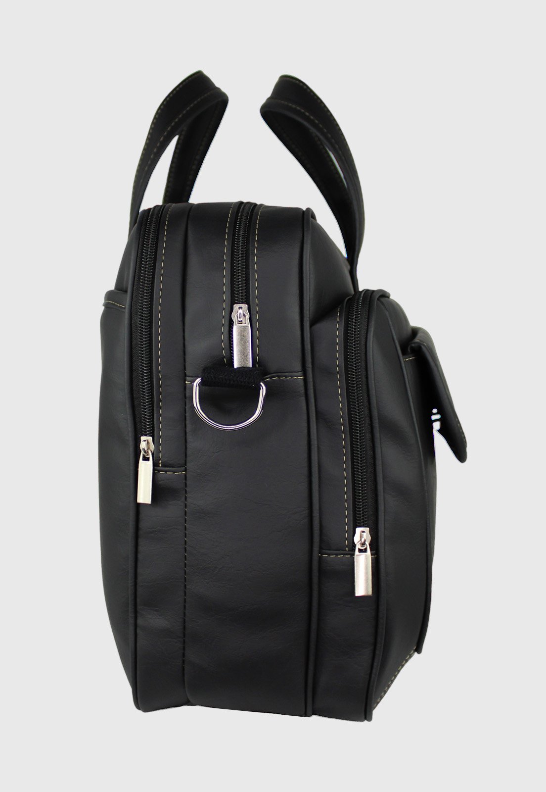 Lennas Bolsa de Mao Pasta Transversal Executiva para Notebook Preta A013 Preto 5