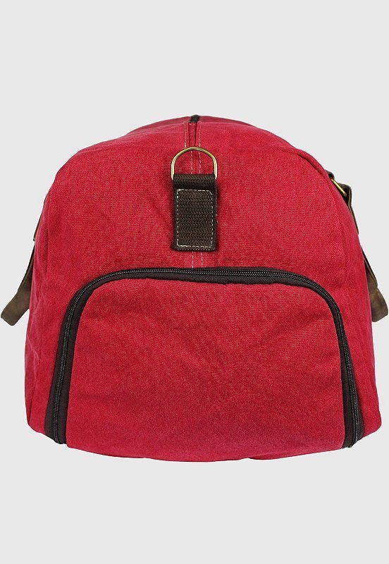 Bolsa De Mao Mala Transversal de Viagem Masculina Feminina Vermelha A014 Vermelho 3