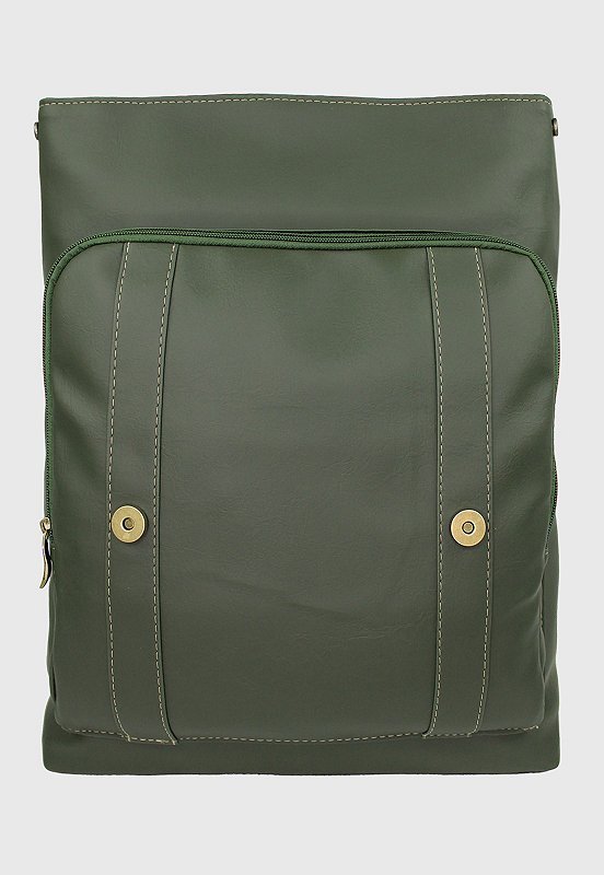 Lennas Mochila Executiva Vintage Material Sintetico Verde LE01 Verde 3